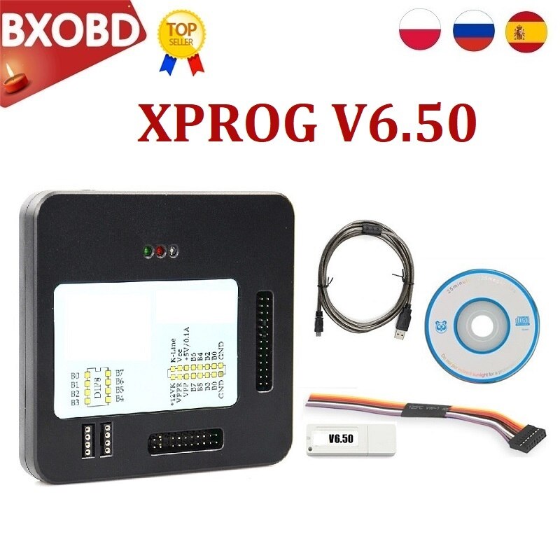 Ǯ X-PROG 6.50 ECU α׷  XPROG , PL/RU , XPROG V6.50, ο  X-PROG M Ż ڽ ECU α׷ ߰